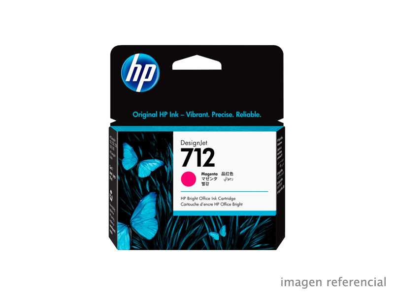 3ED68A Tinta Hp 3ed68a 712a Magenta Designjet T230 T250 T650 T630 29ml
