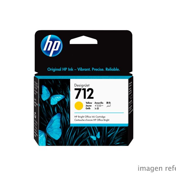 Tinta HP 3ED69A (712a) 29ml Yellow