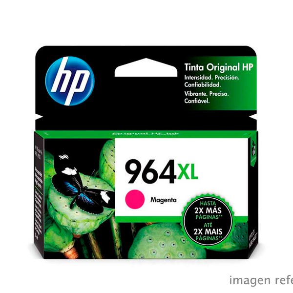 Tinta HP 3JA55AL 964XL Magenta OfficeJet Pro 9010 1,600 páginas
