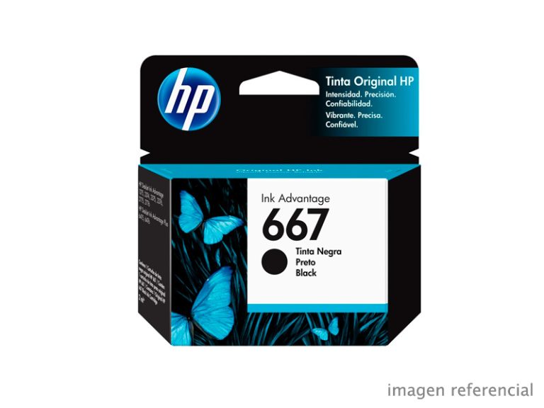 Tinta Hp 3ym79al 667 Black Para Deskjet 2775 4175