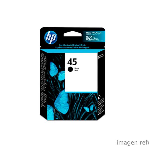 Tinta HP 51645AL (45) Negro 820, 850,1100 930pags