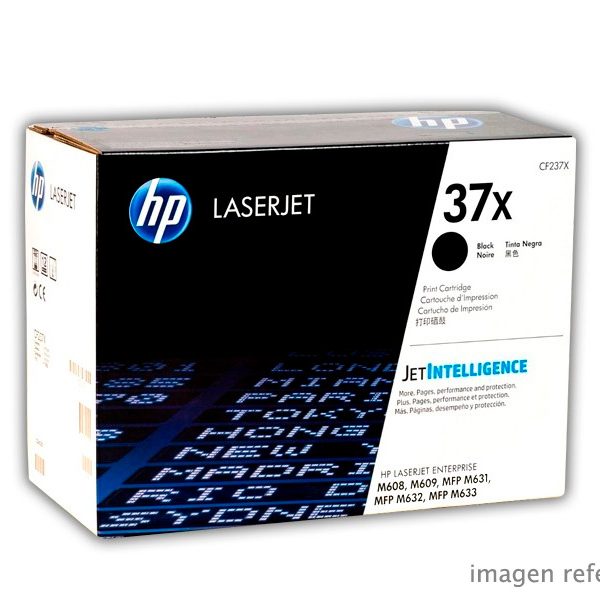 Toner HP CF237X (37x) Negro ent m631 25k