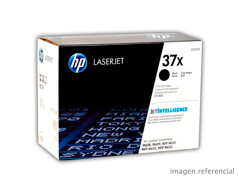 CF237X Toner HP CF237X (37x) Negro ent m631 25k