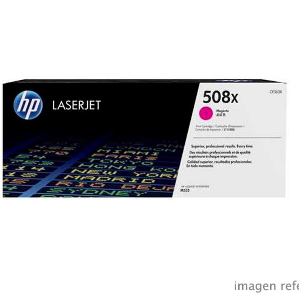Toner HP CF363X 508X magenta LaserJet Enterprise 9,500 Paginas