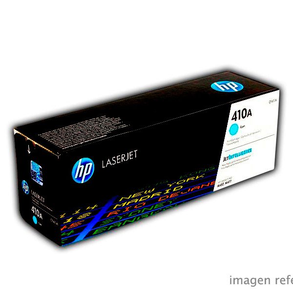 Toner HP CF411A 410A cyan LaserJet Pro MFP M477 2,300 Paginas