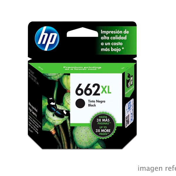 Tinta HP CZ105AL 662XL Negro 360 Páginas