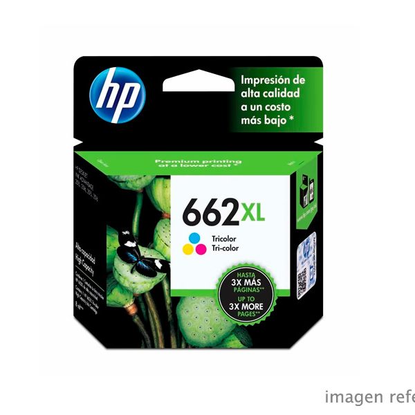 Tinta HP CZ106AL (662xl) Color 330 Páginas