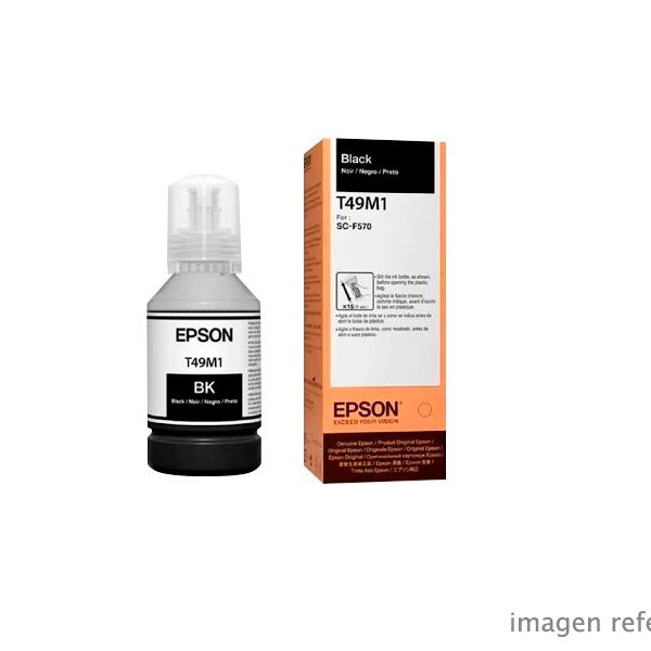 Tinta Epson T49M120 Negra UltraChrome DS SC F570 140ml