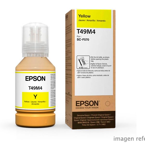 Tinta Epson T49M420 Yellow SC-F570 140ml.