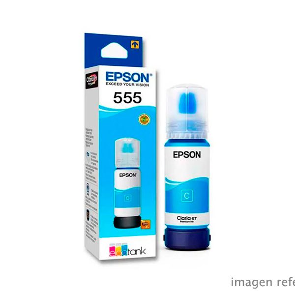 Tinta Epson T555220-AL Cian l8160, l8180 70ml.