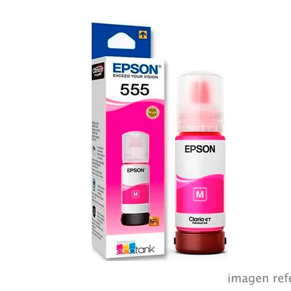 Tinta Epson T555320-AL Magenta para Impresoras Epson L8160, L8180 70 ml