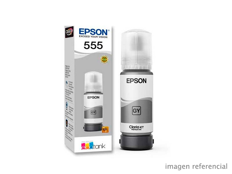 T555520-AL Tinta Epson T555520-AL Gris para Impresoras Epson L8160, L8180 70 ml
