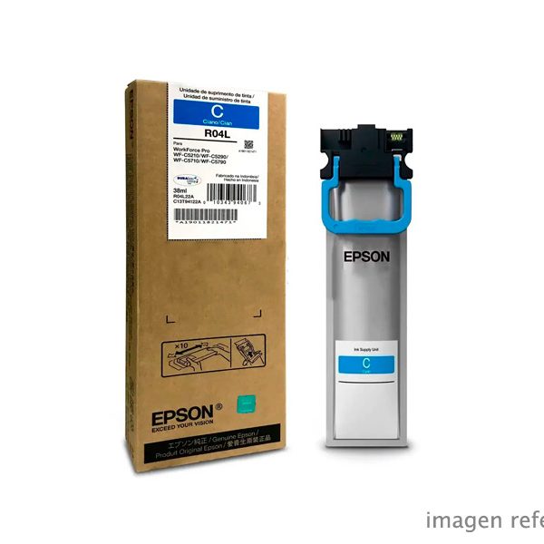 tinta EPSON T941220-AL CYAN WorkForce Pro WF-C5790 WF-C5290 WF-C5710 WF-C5210