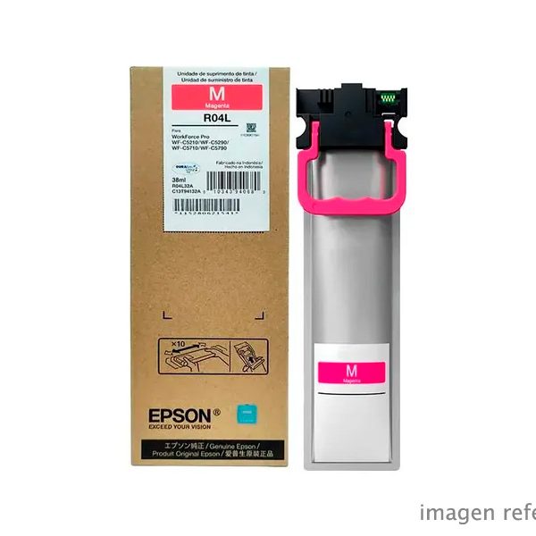 Tinta Epson T941320-AL Magenta WorkForce Pro WF-C5790, WF-C5290, WF-C5710 y WF-C5210