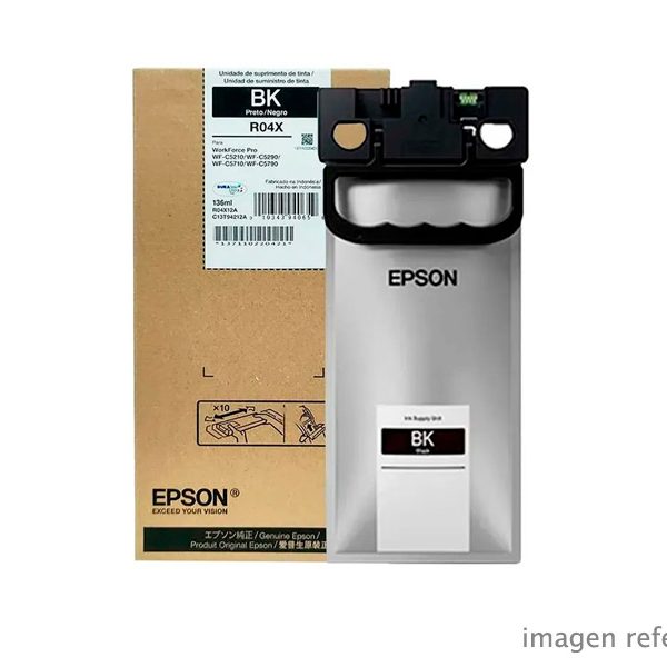 Tinta Epson T942120 R04x Negro Wf-C5210 Wf-C5790 10,000 Paginas