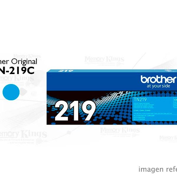 Toner Brother TN219C Cian mfc-l3760cdw 1,2k.