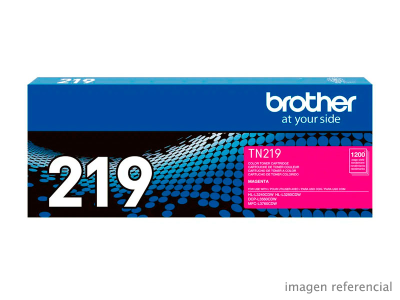 TN-219M Toner Brother TN219M Magenta mfc-l3760cdw 1,2k.