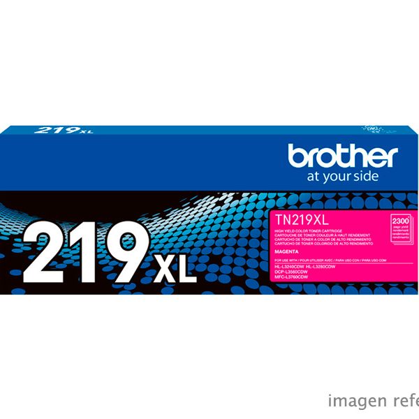 Toner Brother TN219XLM Magenta mfc-l3760cdw 2,3k.