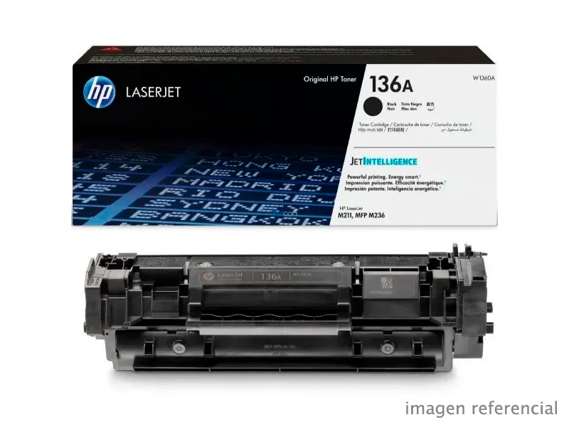 W1360A Toner HP W1360A 136A Negro LaserJet M211 1150 Paginas