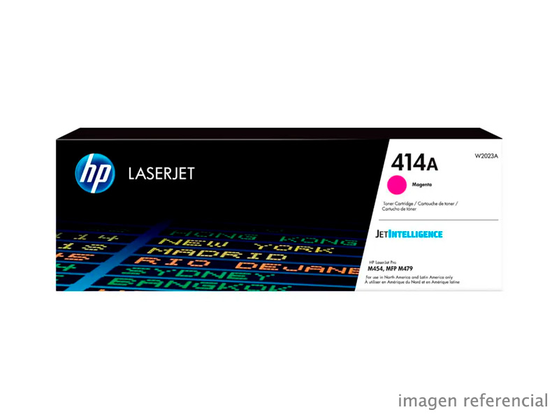 W2023A Toner HP W2023A (414A) M479dw, M454 Magenta 2,100 Paginas