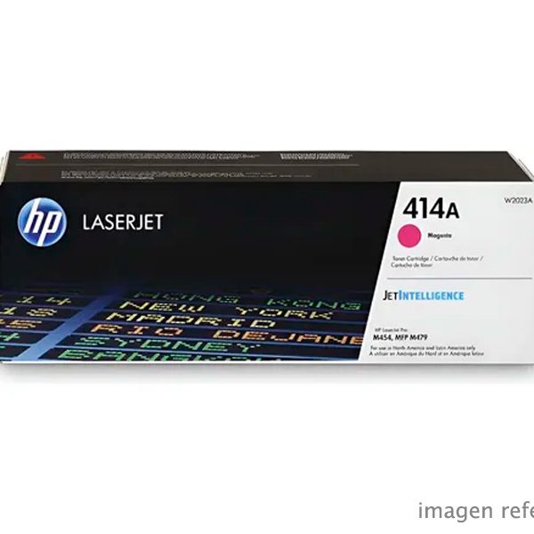 Toner HP W2023X 414X magenta LaserJet M454 6000 paginas