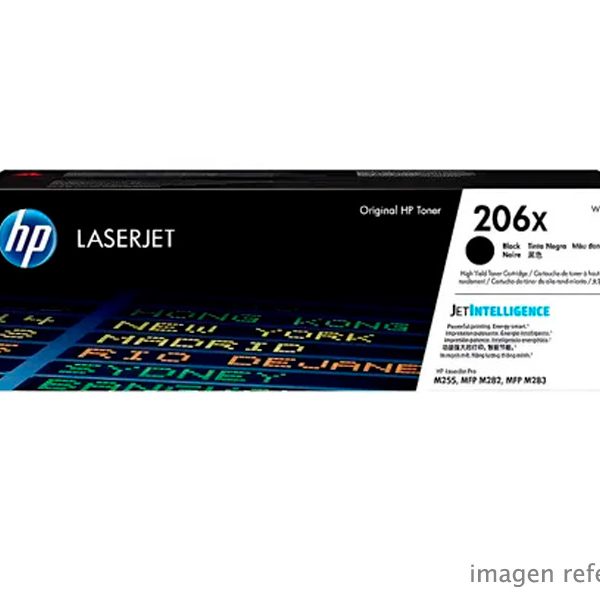Toner HP W2110X 206X negro HP LaserJet M255 3,150 páginas
