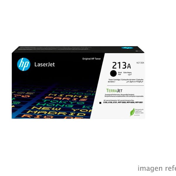 Toner HP W2130A 213A negro LaserJet 5800 3500 paginas
