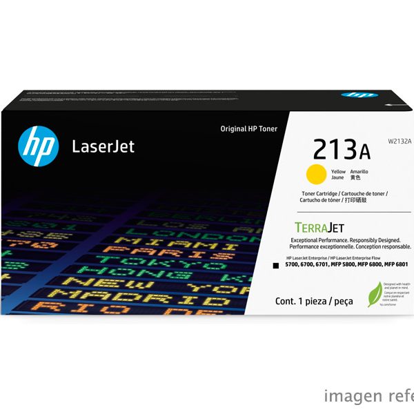 Toner HP W2132A (213a) l.j. 5800 Yellow 3k.